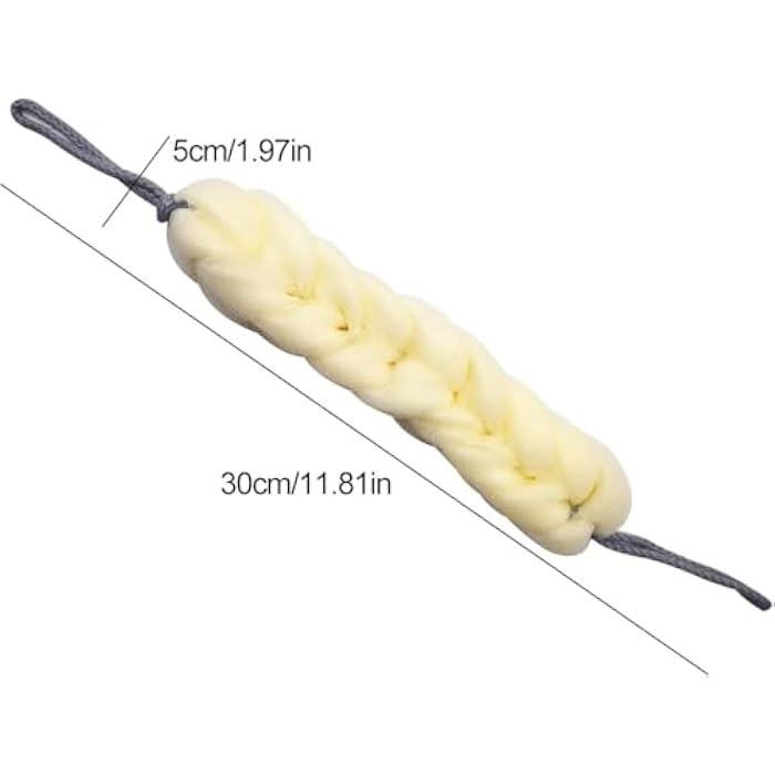 Back Loofah Sponge, Bath Back Scrubber Long Stretch, Bath Body Spong Shower Scrubber with Rope Handles, Exfoliating Body Loofah for Men Women (multicolor) - Image 2